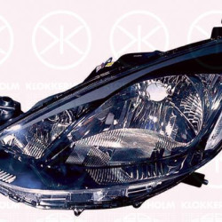 Headlight, Right, Illuminance [lx]: 17.5, H4, Housing Colour: black, without motor for headlamp levelling, DF71510K0C (MAZDA), DF71510K0G (MAZDA), DF71-51-0K0N (MAZDA), DF71510KOC (MAZDA), DF95-51-0K0C (MAZDA), DF95510K0D (MAZDA), DF95510K0E (MAZDA), DF95510K0F (MAZDA), DF95-51-0K0F (MAZDA), DFY1-51-0K0 (MAZDA)