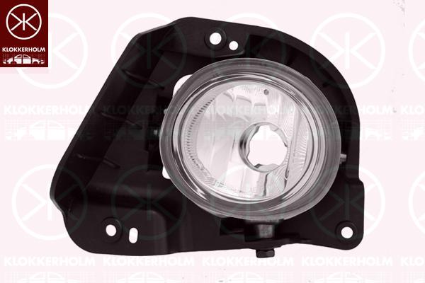 Front Fog Light, H11, Left, D65151690A (MAZDA)