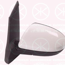 Exterior Mirror, w/primer, for electric mirror adjustment, Aspherical, Heatable, Left, DF746918ZC (MAZDA), DF746918ZD (MAZDA), DJ016918Z (MAZDA), DJ016918ZC (MAZDA)