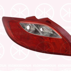 Tail Light Assembly, without bulb holder, Left, D65151160B (MAZDA), D65151160C (MAZDA), D651-51-160C (MAZDA), D651-51-160D (MAZDA), D65151160E (MAZDA), D65151160F (MAZDA), D651-51-160F (MAZDA), D65151160G (MAZDA), D651-51-160G (MAZDA), D65151160H (MAZDA), D651-51-160H (MAZDA), D65151160J (MAZDA), D651-51-160J (MAZDA), D65151160K (MAZDA), D65151160L (MAZDA), D65151160M (MAZDA), D651-51-180C (MAZDA), D65151180D (MAZDA), D65151180E (MAZDA)