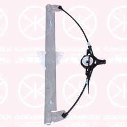 Window Regulator, OE-type, without electric motor, Electric, Left Rear, D65173590A (MAZDA), D651-73-590A (MAZDA)