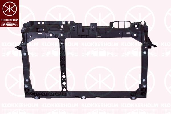 Radiator Support, Plastic, Full Body Section, D65153110C (MAZDA), D65153110D (MAZDA), D65153110E (MAZDA), D65153110G (MAZDA), D65153110H (MAZDA), D65153110J (MAZDA), D65153110L (MAZDA)