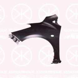 Wing, Right Front, with holes for trim/protective strip, with hole for direction indicator, D01G52111B (MAZDA), D01G52111C (MAZDA)