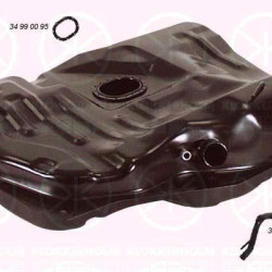 Fuel Tank, 45L, not inj., with gaskets/seals, BF6742110A (MAZDA), BF8342110A (MAZDA), BL5342110B (MAZDA)