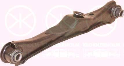 Control/Trailing Arm, wheel suspension, with bush, Front Section, Rear Axle Right, Control Arm, B09228500B (MAZDA)