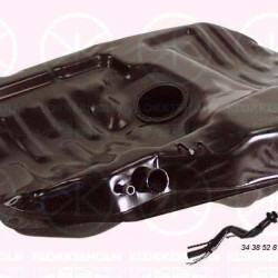 Fuel Tank, not inj., 60L, 2 WD, with gaskets/seals, GJ2142110G (MAZDA), GJ8342110A (MAZDA)