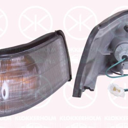 Direction Indicator, with bulb holder, white, Left, 8BG651070A (MAZDA), GK72-51-364 (MAZDA)