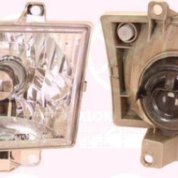 Headlight, H4, for vehicles without headlight levelling, Depo, Left, Illuminance [lx]: 17.5, UM95510LOB (MAZDA)