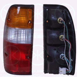 Tail Light Assembly, with bulb holder, Left, Housing Colour: black, UH7751160 (MAZDA)