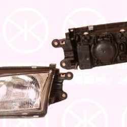 Headlight, H7/H1, with motor for headlamp levelling, Bosch type, Left, Illuminance [lx]: 20, GG3E51040 (MAZDA), GG3E51040A (MAZDA), GG3E-51-040A (MAZDA), GG3E510L0 (MAZDA), GG3E510L0A (MAZDA), GG3E-51-0L0A (MAZDA)