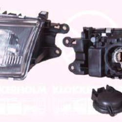 Headlight, H7/H1, for vehicles with headlight levelling, with motor for headlamp levelling, Right, Illuminance [lx]: 17.5, GE4T51030D (MAZDA), GE4T510K0 (MAZDA), GE4T510K0A (MAZDA), GE4T510K0C (MAZDA), GE4T-51-0K0D (MAZDA), GE4T-51-0K0D-9A (MAZDA), GE9C51030 (MAZDA), GE9C51030A (MAZDA), GE9C51030C (MAZDA), GE9C-51-0K0D (MAZDA)