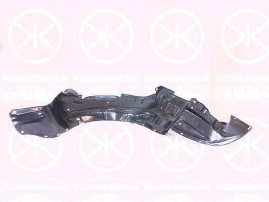 Liner, wheelhouse, Plastic, Right Front, GD7A56131C (MAZDA), GE4T56131H (MAZDA)