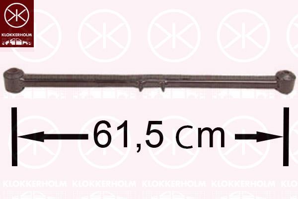 Link/Coupling Rod, stabiliser bar, Trailing Arm, Guide Rod, Length [cm]: 61.5, Rear Axle Left, GE4T28250C (MAZDA)