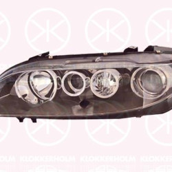 Headlight, Right, Illuminance [lx]: 17.5, H1/H1/H3, with motor for headlamp levelling, Housing Colour: Titanium, AL, GR1A510K0B (MAZDA), GRYA510K0B (MAZDA)