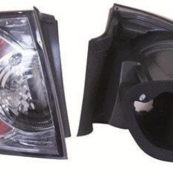 Tail Light Assembly, without bulb holder, Left, Outer section, Housing Colour: chrome/black, GR4B51160 (MAZDA), GR4B51160A (MAZDA)