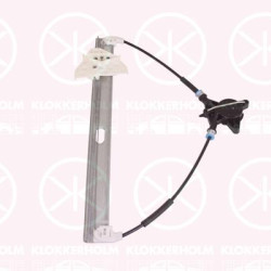 Window Regulator, OE-type, without electric motor, Electric, Left Front, GJ6A59590B (MAZDA), GJ6A59590C (MAZDA), GJ6A59590D (MAZDA), GJ6A59590E (MAZDA), GJ6A59590F (MAZDA), GJ6A59590G (MAZDA), GJ6A-59-590G (MAZDA), GP9A59560 (MAZDA)