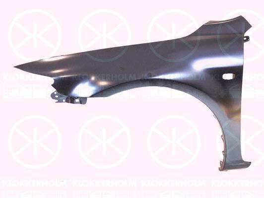 Wing, Left Front, with hole for direction indicator, GJ6A52211B (MAZDA), GJ6A52211D (MAZDA), GJ6A52211E (MAZDA), GJ6A52211E8H (MAZDA)