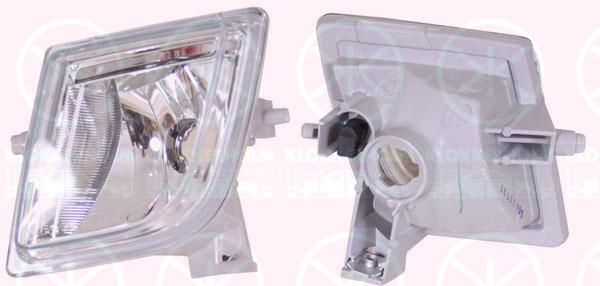 Front Fog Light, H11, Left Front, GS1D51690B (MAZDA)