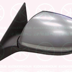 Exterior Mirror, w/primer, Electronically foldable, for electric mirror adjustment, Aspherical, Heatable, Left, GS1F69180D (MAZDA), GS1F-69-18ZB (MAZDA)