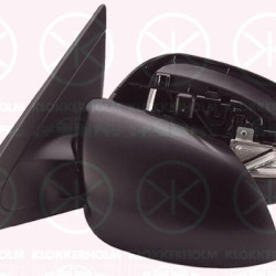 Exterior Mirror, w/primer, with indicator, Electronically foldable, for electric mirror adjustment, Aspherical, Heatable, Left, GS1F69180D85 (MAZDA), GS1F-69-180D-85 (MAZDA)