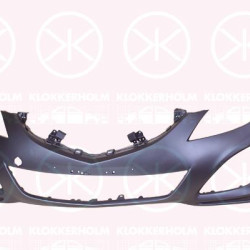 Bumper, w/primer, Front, GS1D50031BAA (MAZDA), GS1D50031CAA (MAZDA), GS1D50031DAA (MAZDA), GS1D50031EAA (MAZDA), GS1D50031F (MAZDA), GS1D50031F8N (MAZDA), GS1D50031F8P (MAZDA), GS1D50031FBB (MAZDA), GS1D50031FAA (MAZDA)