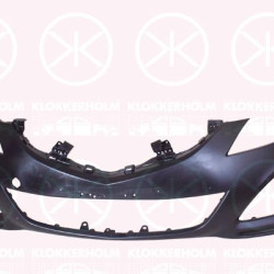 Bumper, w/primer, Front, with hole(s) for parking distance control, with hole(s) for washer nozzle, GDK4-50031 (MAZDA), GDK4-50-031D-BB (MAZDA), GDK450031E8N (MAZDA), GDK450031E8P (MAZDA), GDK4-50-031EBB (MAZDA), GS1D50031FAA (MAZDA), GSYL-50-031B (MAZDA)