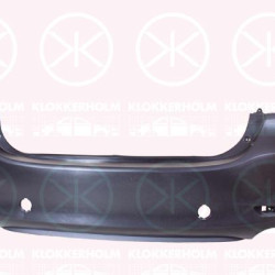 Bumper, w/primer, Rear, GSH750221BBB (MAZDA)