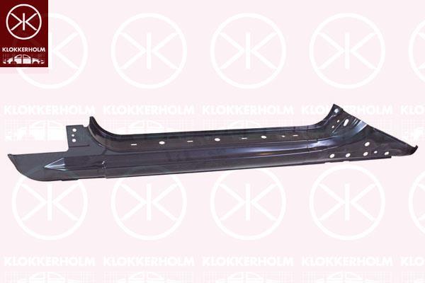 Rocker Panel, Left, Repair Panel, Sheet Strength [mm]: 1.5, NC1071270D (MAZDA)