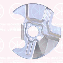 Splash Guard, brake disc, Front Axle Left, Diameter 1/Diameter 2 [mm]: 290/55, Zinc-coated, NC8233270A, NC82-33-270A (MAZDA)