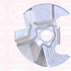 Splash Guard, brake disc, Front Axle Right, Diameter 1/Diameter 2 [mm]: 290/55, Zinc-coated, NC82-33260A, NC82-33-260A (MAZDA)