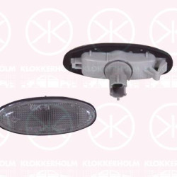 Direction Indicator, with bulb holder, Smoke Grey, both sides, B01W51120B2 (MAZDA)