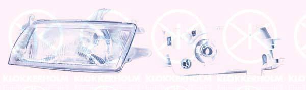 Headlight, for vehicles with headlight levelling, Bosch type, T.Y.C, Right, Illuminance [lx]: 20, BG2L51030A (MAZDA), BG2L51030C (MAZDA), BG2L-51-0K0C (MAZDA)