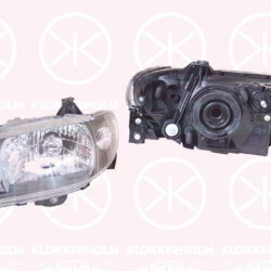 Headlight, H4, for vehicles with headlight levelling, Left, Housing Colour: black, Trim Level: IKKE SPORT, BL4G510L0 (MAZDA)