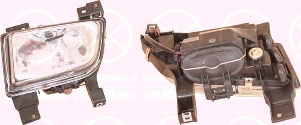 Front Fog Light, H3, Left Front, B25G51690C (MAZDA)