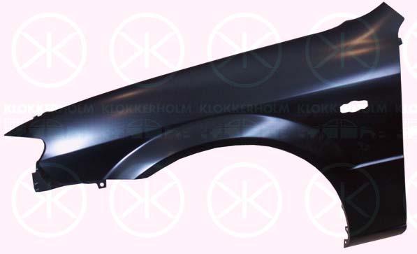 Wing, Left Front, with hole for direction indicator, B30D52211B (MAZDA), B30D52211C (MAZDA)