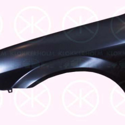 Wing, Left Front, with hole for direction indicator, B30D52211B (MAZDA), B30D52211C (MAZDA)