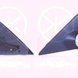 Exterior Mirror, w/primer, for electric mirror adjustment, Convex, Heatable, Right, BP4L69120F (MAZDA)