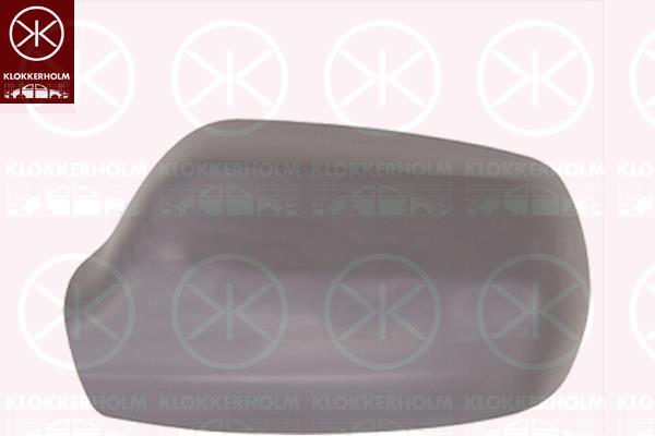 Housing, exterior mirror, w/primer, Left, DDY0691A7 (MAZDA), DDY0691A7A (MAZDA)