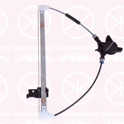 Window Regulator, OE-type, without electric motor, Electric, Right Rear, BP4K72590A (MAZDA), BP4K72590C (MAZDA), BP4K72590D (MAZDA), BP4K72590E (MAZDA), BP4K-72-590E (MAZDA)