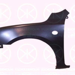 Wing, Left Front, with hole for direction indicator, BP4K52211C (MAZDA), BP4K52211D-8H (MAZDA)