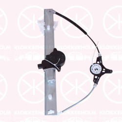 Window Regulator, OE-type, with electric motor, Electric, Right Front, Number of pins: 6, BBM458590A (MAZDA), BBM4-58-590A (MAZDA), BBM458590B (MAZDA), BBM4-58-590B (MAZDA), BBM458590C (MAZDA), BBM4-58-590C (MAZDA)