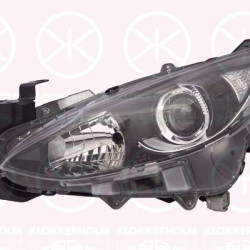 Headlight, Left, H11, H15, with motor for headlamp levelling, with daytime running light, BHR1510L0 (MAZDA), BHR1510L0A (MAZDA)