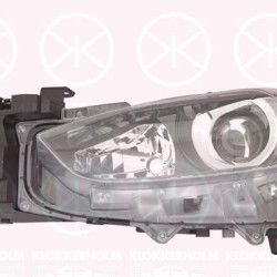 Headlight, Left, Illuminance [lx]: 12.5, H11, H15, with motor for headlamp levelling, Stanley-type, BADE510L0 (MAZDA), BADE-51-0L0 (MAZDA), BADE510L0A (MAZDA), BADE-51-0L0A (MAZDA), BADE510L0C (MAZDA), BADE-51-0L0C (MAZDA), BADE-51-0L0D (MAZDA), BSP4510L0D (MAZDA)