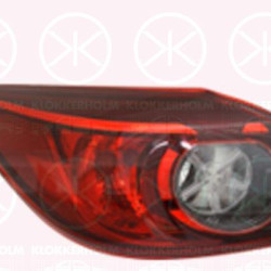 Tail Light Assembly, 5-drs, Right, Outer section, without bulb holder, B45C51150 (MAZDA), B45C51150A (MAZDA), B45C51150B (MAZDA), B45C51150C (MAZDA)