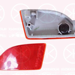 Reflector, 5-drs, red, Left Rear, BCW8515M0 (MAZDA), BCW8-51-5M0A (MAZDA), BCW8-51-5M0B (MAZDA)