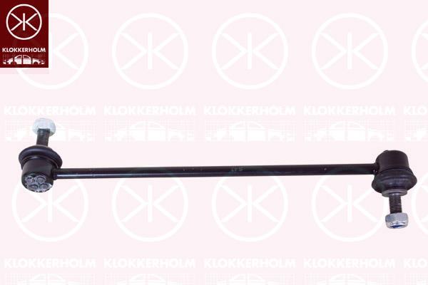 Link/Coupling Rod, stabiliser bar, Front Axle Left, Coupling Rod, Length [mm]: 284, B45A34170 (MAZDA), B45A-34-170 (MAZDA)