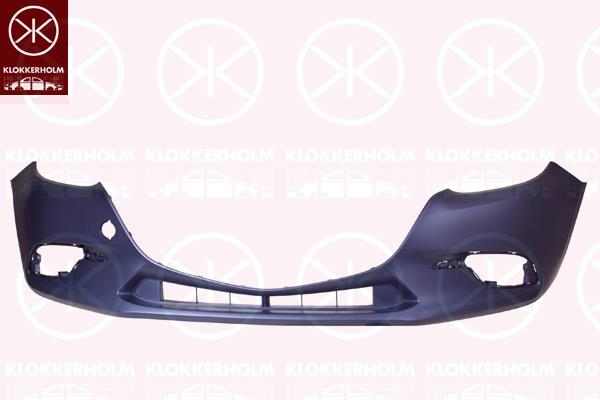 Bumper, w/primer, Front, Trim Level: facelift, B63B50031BBB (MAZDA)