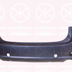 Bumper, 5-drs, Partial primed, Rear, Trim Level: facelift, BANE50221ABB (MAZDA)