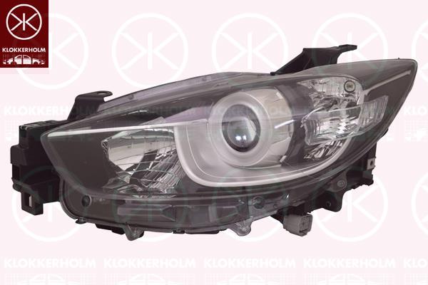 Headlight, Left, Illuminance [lx]: 20, H11, H15, without motor for headlamp levelling, KD5351041A (MAZDA), KD5351041B (MAZDA), KD5351041C (MAZDA), KD5351041G (MAZDA)