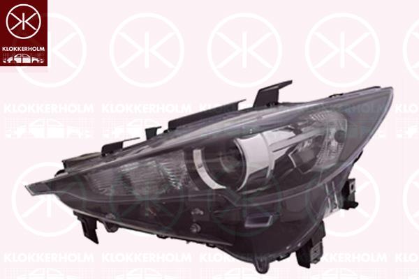 Headlight, Left, Illuminance [lx]: 12.5, LED, W21/5W, WY21W, W5W, without motor for headlamp levelling, KB8M51041 (MAZDA), KB8M51041A (MAZDA), KB8M51041B (MAZDA), KB8M51041C (MAZDA)